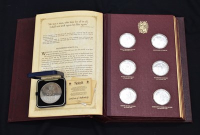 Lot 302 - The Churchill Centenary Trust collection of twenty-four silver proof medals