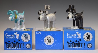 Lot 426 - Aardman/Wallace and Gromit - 'Gromit Unleashed' figures