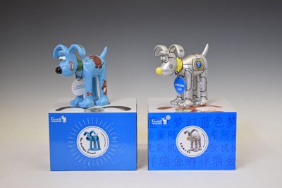 Lot 424 - Aardman/Wallace and Gromit - 'Gromit Unleashed' figures