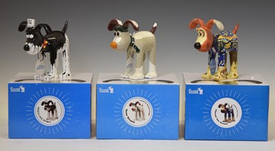 Lot 429 - Aardman/Wallace and Gromit - 'Gromit Unleashed' figures