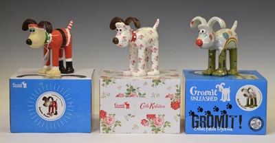 Lot 431 - Aardman/Wallace and Gromit - 'Gromit Unleashed' figures