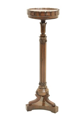 Lot 700 - Victorian rosewood plant stand/torchère