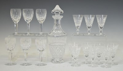 Lot 516 - Waterford - Suite of Tramore pattern glass