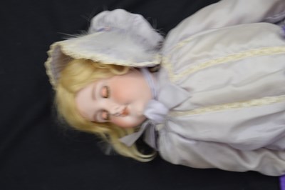 Lot 384 - Attributed to Steiff - Mohair Man from Mars or Humpty Dumpty