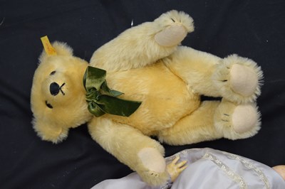 Lot 384 - Attributed to Steiff - Mohair Man from Mars or Humpty Dumpty