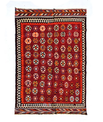 Lot 686 - South West Persian Qashgai kilim rug