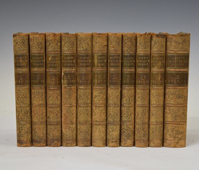 Lot 609 - Alison, Sir Archibald - 'History of Europe' - Ninth edition 1853-1855