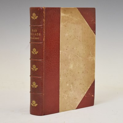 Lot 601 - Gilbert, W. S. - 'The Bab Ballads' - Fourth edition 1899, signed leather binding