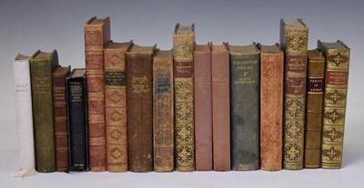 Lot 611 - Collection of 19th century leather bound books