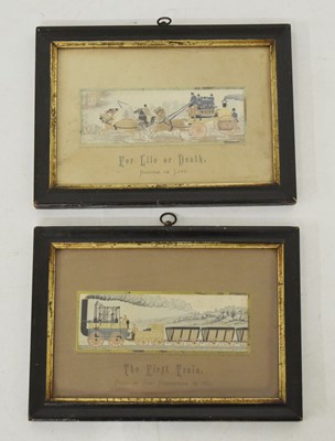 Lot 407 - Two Victorian Stevengraphs