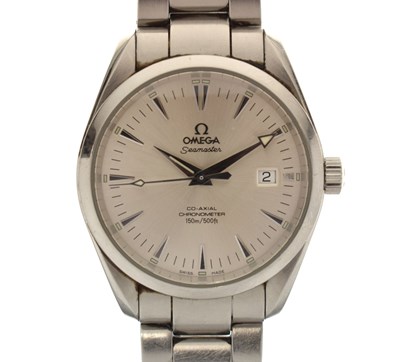 Lot 83 - Omega - Gentleman's Seamaster Aqua Terra Chronometer