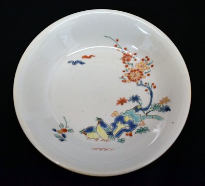 Lot 358 - Late 17th or 18th century Japanese porcelain saucer dish