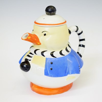 Lot 525 - Mabel Lucie Attwell for Shelley animal series teapot in the form of a duck