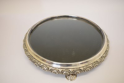 Lot 220 - Victorian silver plated centre piece epergne