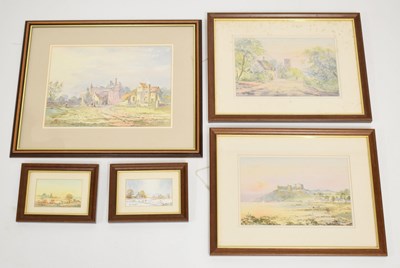 Lot 643 - Roy Carter - Five watercolours