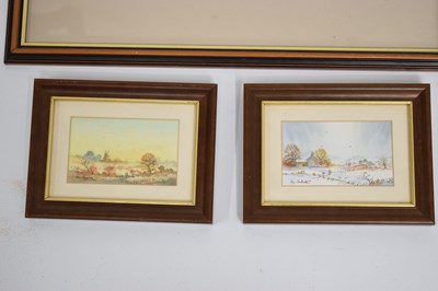 Lot 643 - Roy Carter - Five watercolours