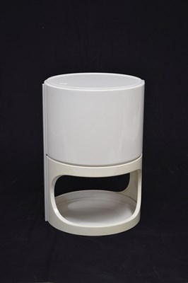 Lot 694 - Manner of Anna Castelli for Kartell - Two-tier acrylic storage unit