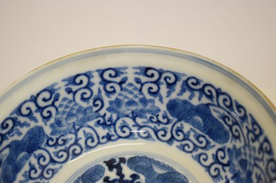 Lot 344 - Chinese Canton Famille Rose porcelain ‘Lotus’ bowl