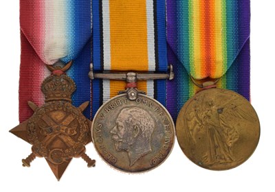 Lot 427 - British First World War medal trio