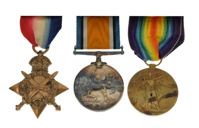 Lot 428 - British First World War medal trio