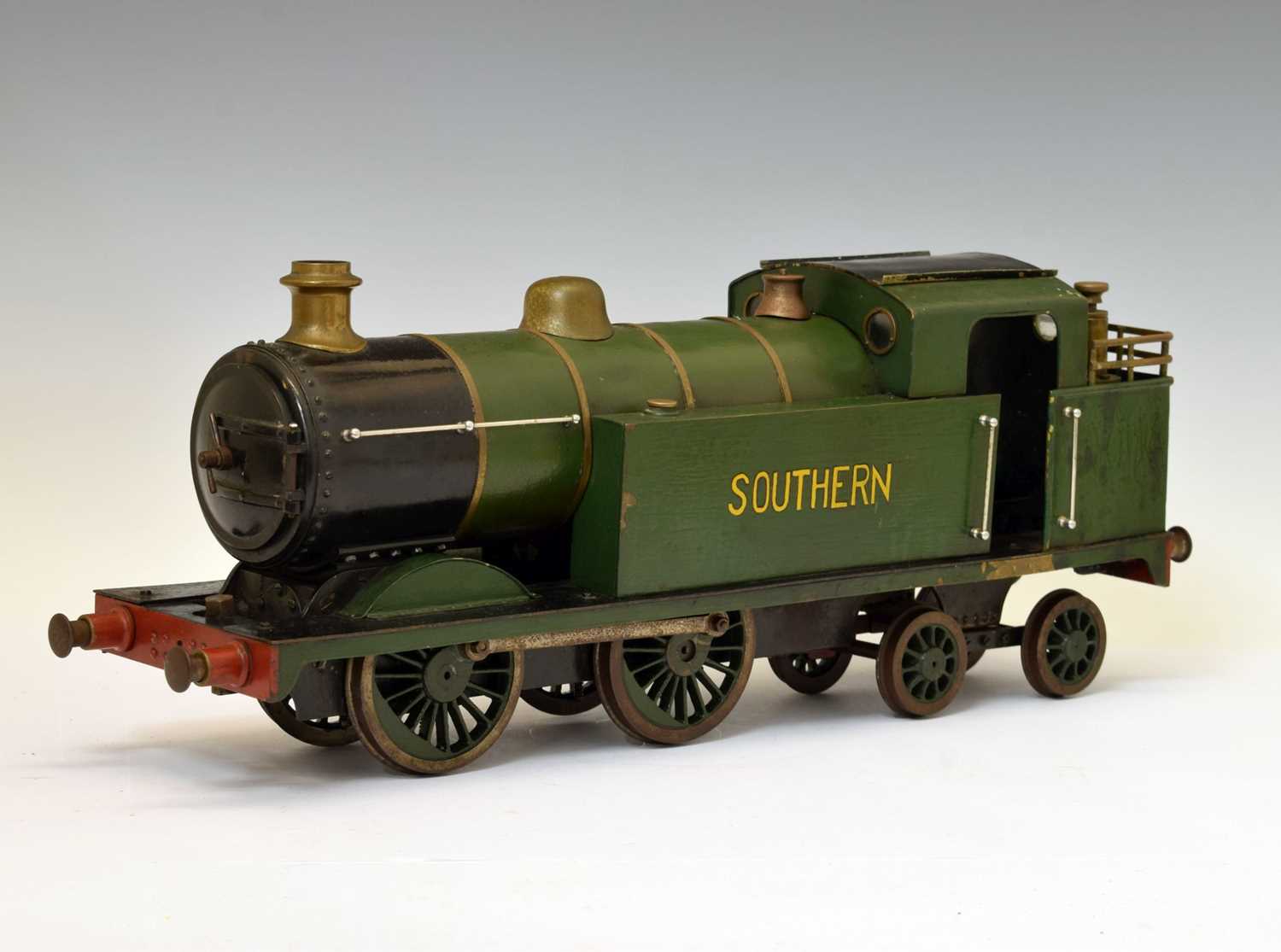 Lot 175 - Live steam engine - Southern Railways 0-4-4 scratch-built tank locomotive