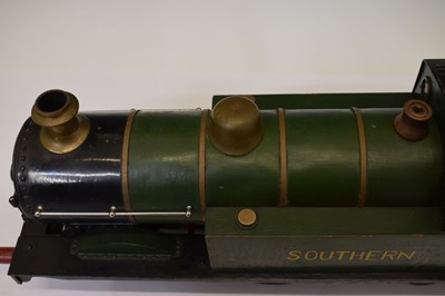 Lot 175 - Live steam engine - Southern Railways 0-4-4 scratch-built tank locomotive