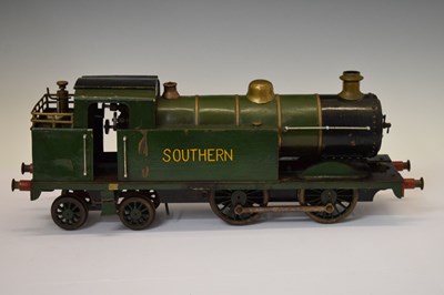 Lot 175 - Live steam engine - Southern Railways 0-4-4 scratch-built tank locomotive