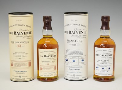 Lot 409 - Two bottles of The Balvenie single scotch whisky