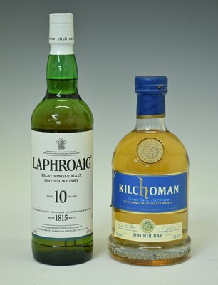 Lot 410 - Two bottles of Islay single malt scotch whisky