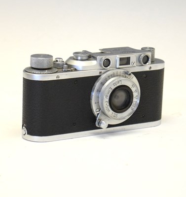 Lot 200 - Ernst Wetzlar Leica II Rangefinder camera, No 327104