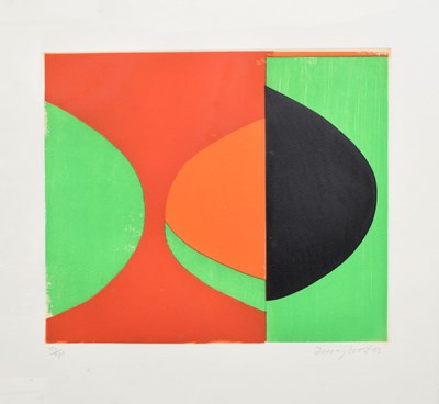 Lot 494 - Sir Terry Frost RA (1915-2003) - Aquatint with collage - ‘Camberwell Green’, 152/275