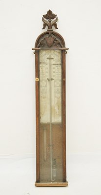 Lot 681 - Late 19th century Admiral Fitzroy barometer