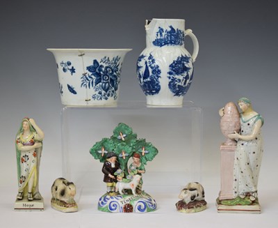 Lot 509 - Group of 18th and 19th century ceramics