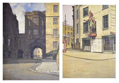 Lot 609 - William Dacres Adams (1864-1951) - Two Bristol studies