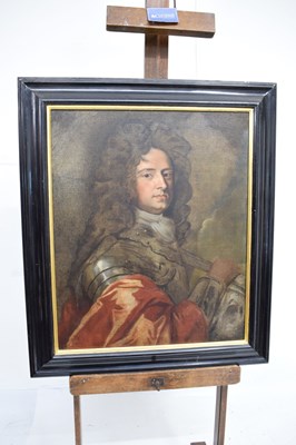Lot 397 - Circle of Sir Godfrey Kneller, (1646-1723) - Oil on canvas – Portrait of a gentleman