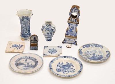 Lot 510 - Assorted Delft ceramics