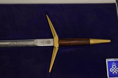 Lot 475 - Wilkinson Sword ‘Sword of Excellence’ presentation letter opener