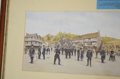 Lot 664 - After Michael Ewins - Two limited edition prints - 'Policing Avon and Somerset'