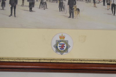 Lot 664 - After Michael Ewins - Two limited edition prints - 'Policing Avon and Somerset'