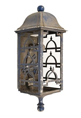 Lot 409 - Early 20th century Lutyens-style station light