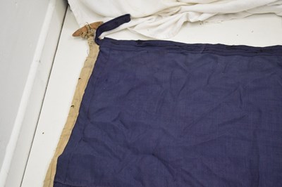 Lot 420 - Early 20th century large treated cotton flag for 'Somerset Constabulary’
