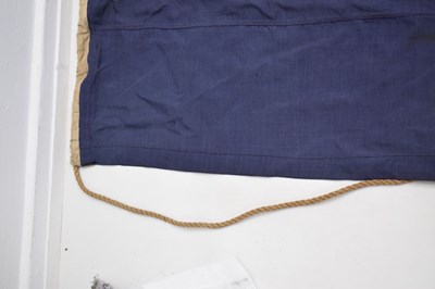 Lot 420 - Early 20th century large treated cotton flag for 'Somerset Constabulary’