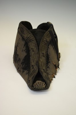 Lot 342 - 19th century Senior Officer ceremonial bicorne hat with silver cord decoration