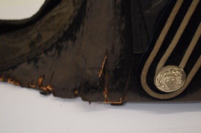 Lot 342 - 19th century Senior Officer ceremonial bicorne hat with silver cord decoration
