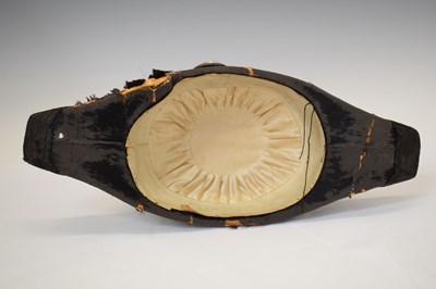 Lot 342 - 19th century Senior Officer ceremonial bicorne hat with silver cord decoration