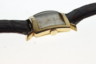 Lot 118 - Circa.1940 Le Coultre wristwatch, 10K gold filled