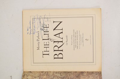Lot 394 - Signed copy of Monty Python's 'The Life of Brian/Monty Python scrap book'