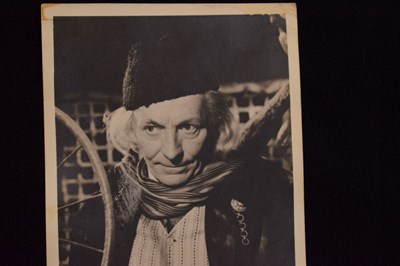 Lot 234 - Dr Who - William Hartnell (1908-1975) - Signed BBC sepia photograph postcard