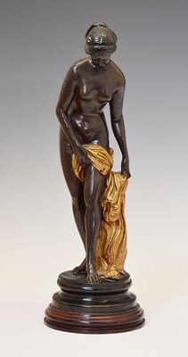 Lot 358 - Early 20th century bronze of 'Toilet of Venus'