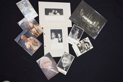 Lot 238 - Dr Who - Collection of signed photograph postcards